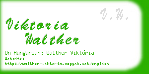 viktoria walther business card